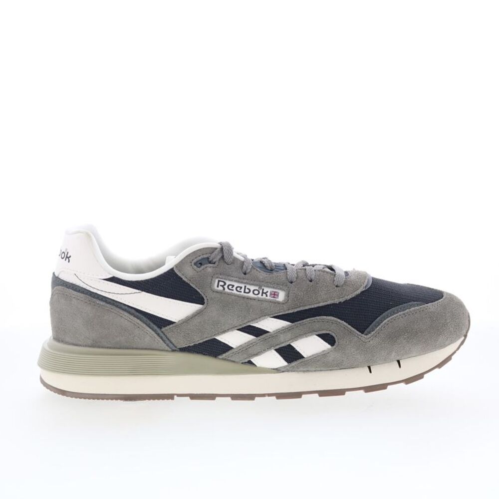 Reebok Mens Classic Nylon 89 Gray Shoes (NWT)